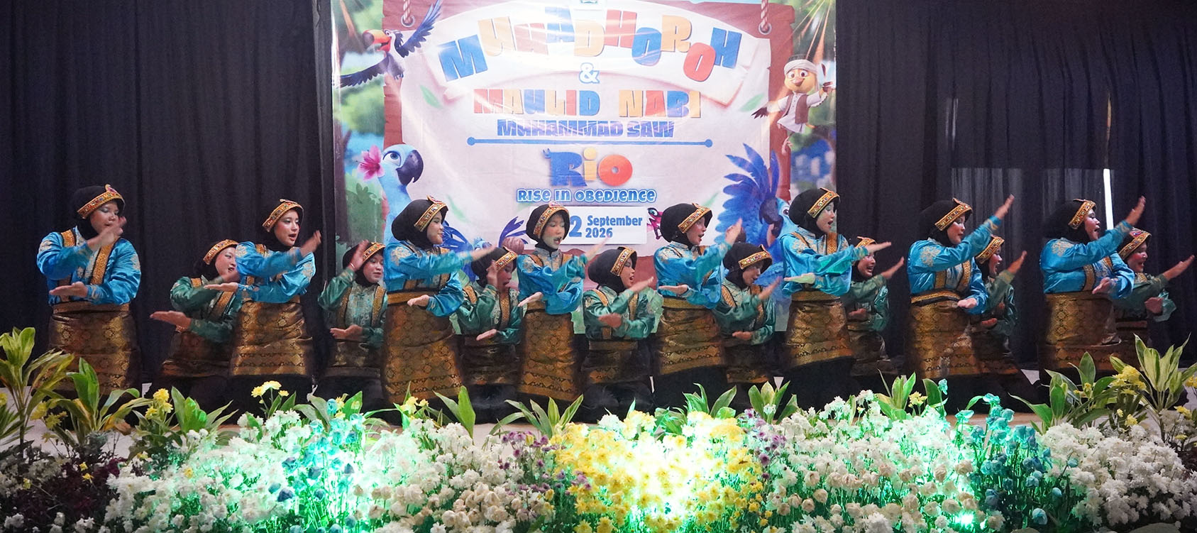 Penampilan Tari Ratoh Jaroe