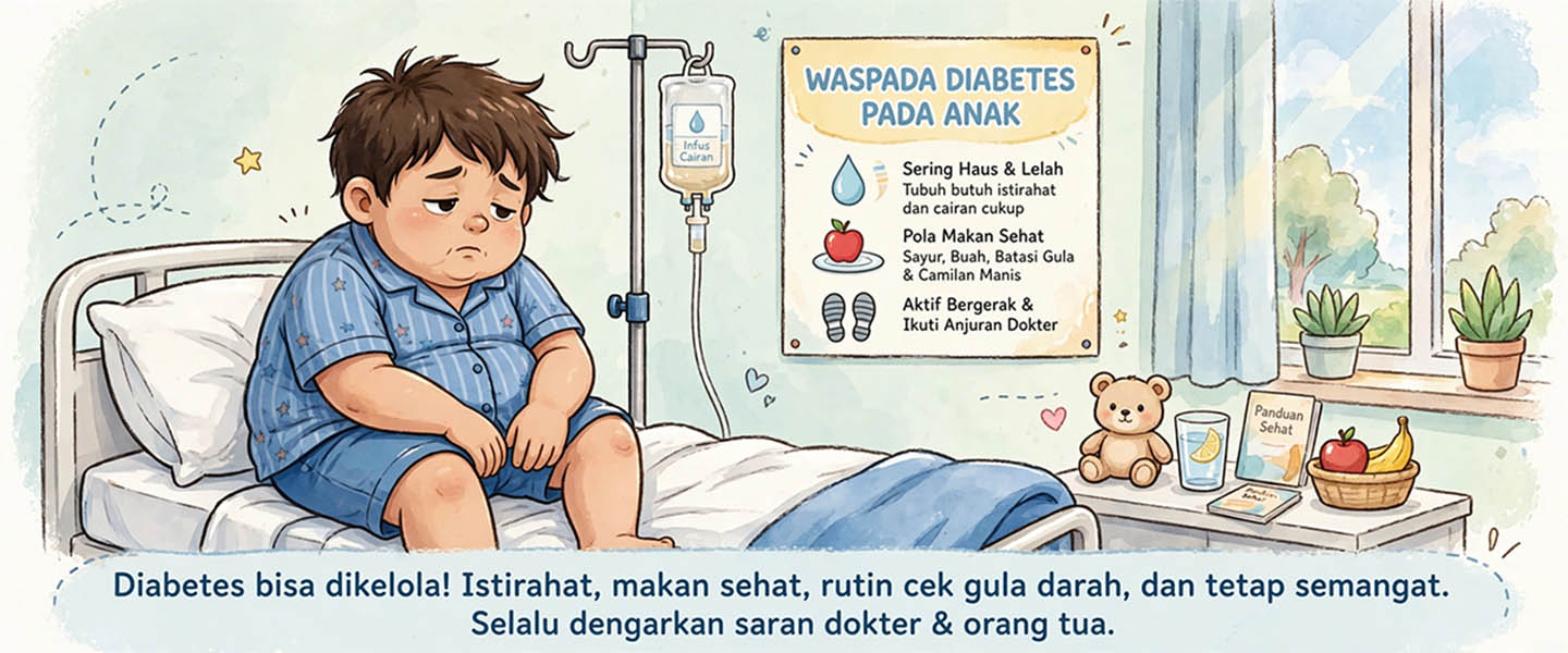 DIABETES TIPE 2 PADA ANAK MENINGKAT 70 KALI LIPAT
