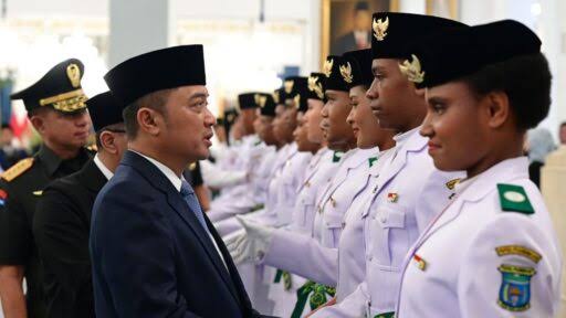 76 Anggota Paskibraka 2026 Dilantik Wapres