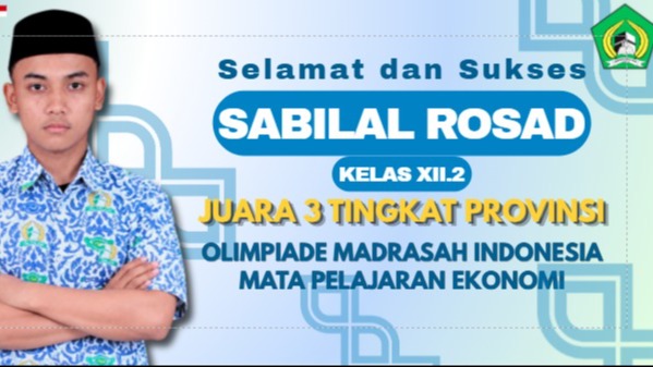 Selamat! Sabilal Rosyad Raih Juara III Bidang Ekonomi di OMI 2026